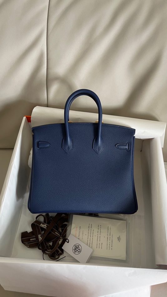 Replica Hermes Birkin Sapphire Blue Togo - premium-grade designer purse dupe