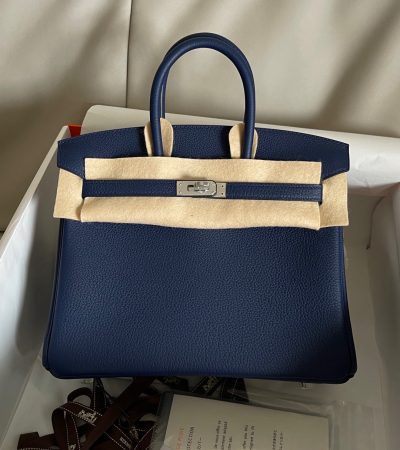 Replica Hermes Birkin Sapphire Blue Togo - elite superclone designer purse