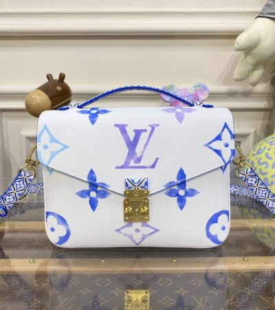 Replica Louis Vuitton Pochette Metis Blue - premium-grade designer purse dupe
