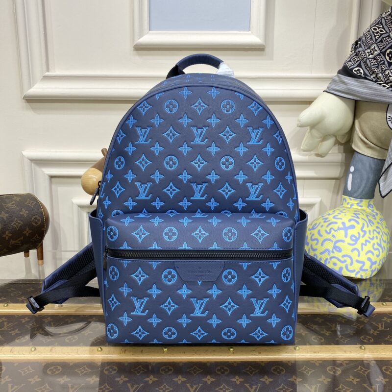 Replica Louis Vuitton Discovery Backpack Light Blue - ultra-realistic fake designer tote