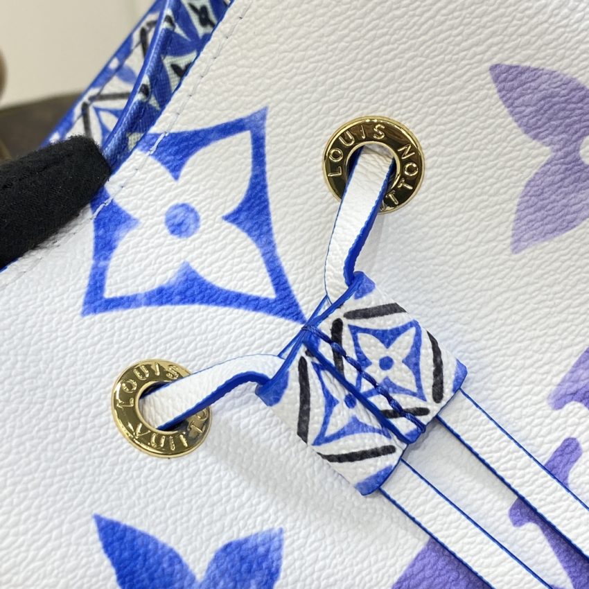 Replica Louis Vuitton NeoNoe BB White-Blue - best quality luxury bag dupe