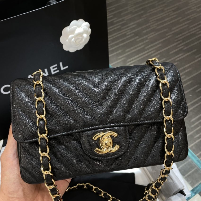 Replica CHANEL Classic Flap V 20cm - 1:1 designer replica handbag