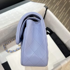 Replica CHANEL Classic Flap 23cm Light Blue - best quality luxury bag dupe