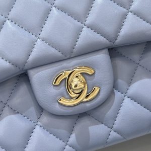 Replica CHANEL Classic Flap 23cm Light Blue - high-end fake designer purse