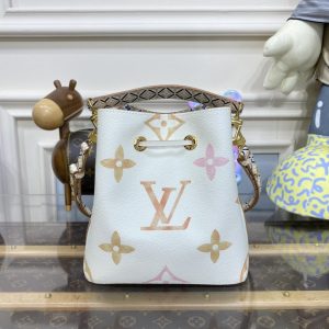 Replica Louis Vuitton NeoNoe BB White Apricot - premium 1:1 fake handbag model