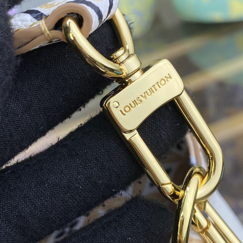 Replica Louis Vuitton NeoNoe BB White Apricot - near-authentic luxury replica handbag