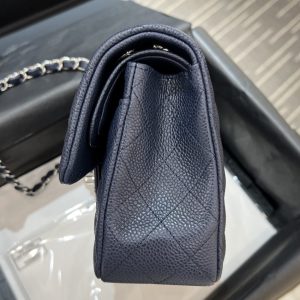 Replica CHANEL Classic Flap 23cm Sea Blue - authentic-look luxury purse replica