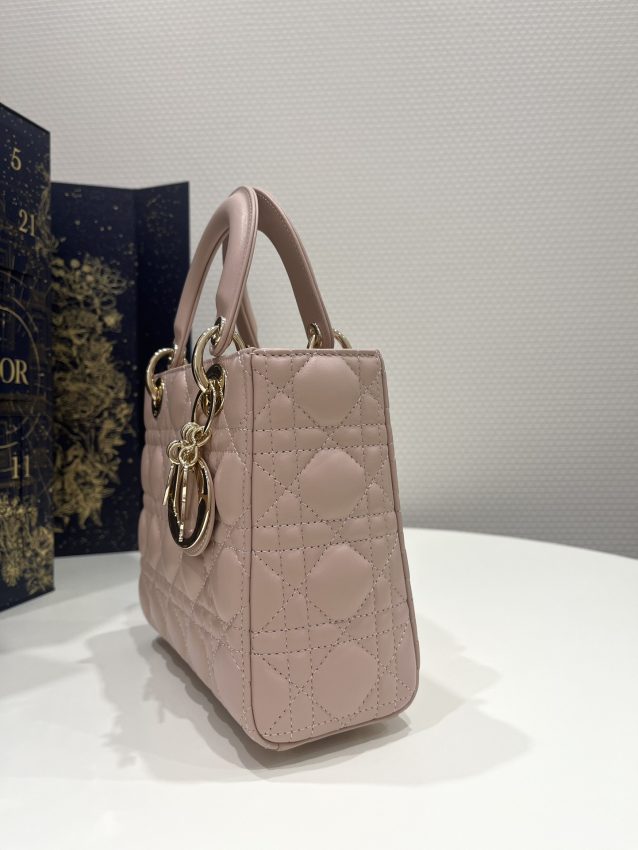 Replica Lady Dior Pale Pink ABC - best-selling designer handbag dupe