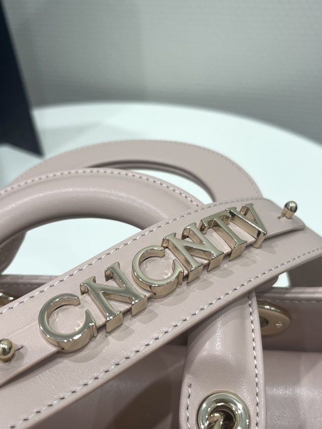 Replica Lady Dior Pale Pink ABC - best-selling designer handbag dupe