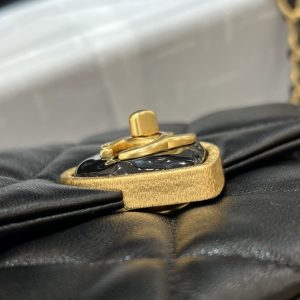 Replica CHANEL 23s Love Enamel Flip Black - high-end fake designer purse