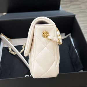 Replica CHANEL 23s Love Enamel Flip Bag Pink - high-accuracy replica luxury purse