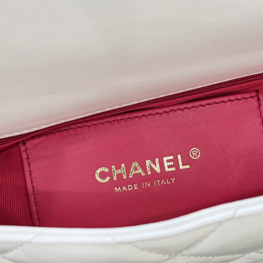 Replica CHANEL 23s Love Enamel Flip Bag Pink - high-end fake designer purse