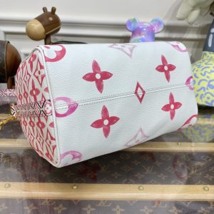 Replica Louis Vuitton Speedy Bandouliere 25 Pink - near-authentic luxury replica handbag