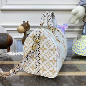 Replica Louis Vuitton Speedy Bandouliere 25 Apricot - 1:1 designer replica handbag