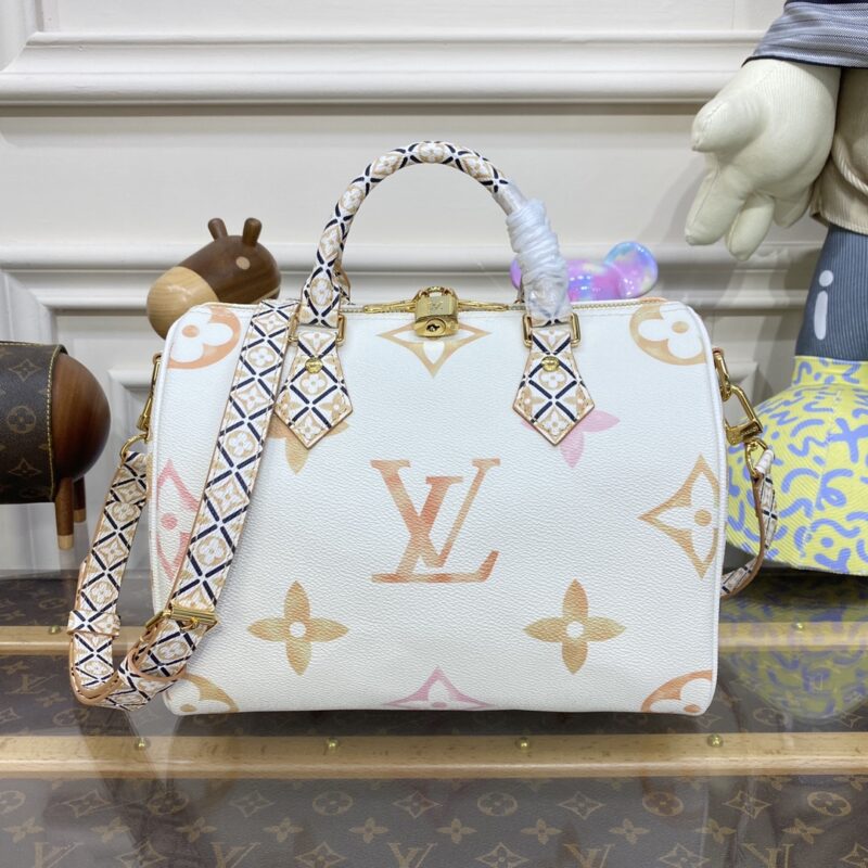 Replica Louis Vuitton Speedy Bandouliere 25 Apricot - top-tier luxury replica shoulder bag
