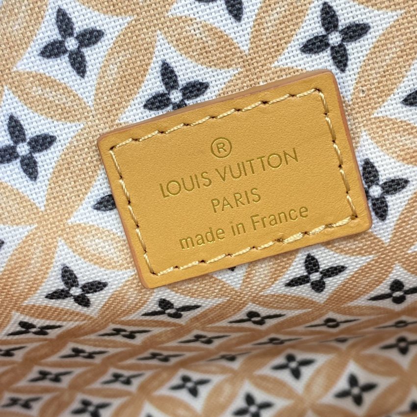 Replica Louis Vuitton Pochette Metis Apricot - 1:1 designer replica handbag