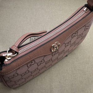 Replica Gucci Ophidia Purses GG Pink - realistic designer-inspired fake bag