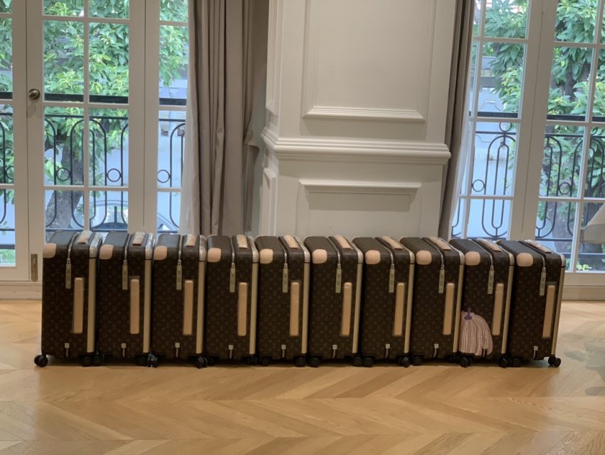 Replica Louis Vuitton Suitcase Custom Colors - 1:1 designer replica handbag