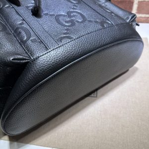 Replica Gucci Medium Backpack Full Black - best quality luxury bag dupe