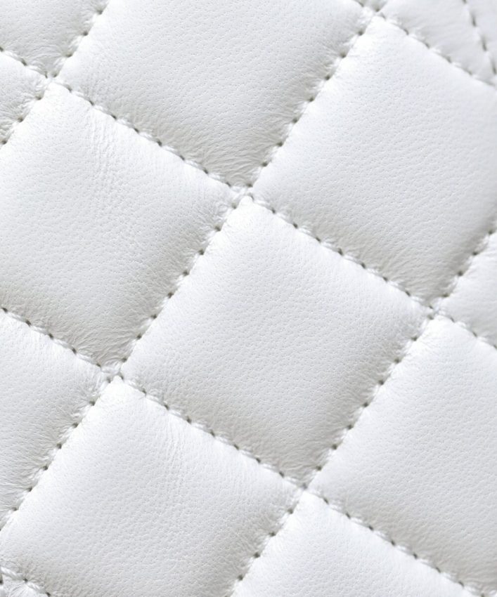 Replica CHANEL CF 20 cm Handle White - premium-grade designer purse dupe