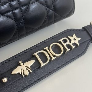 Replica Lady Dior Black ABC - high-quality designer bag clone