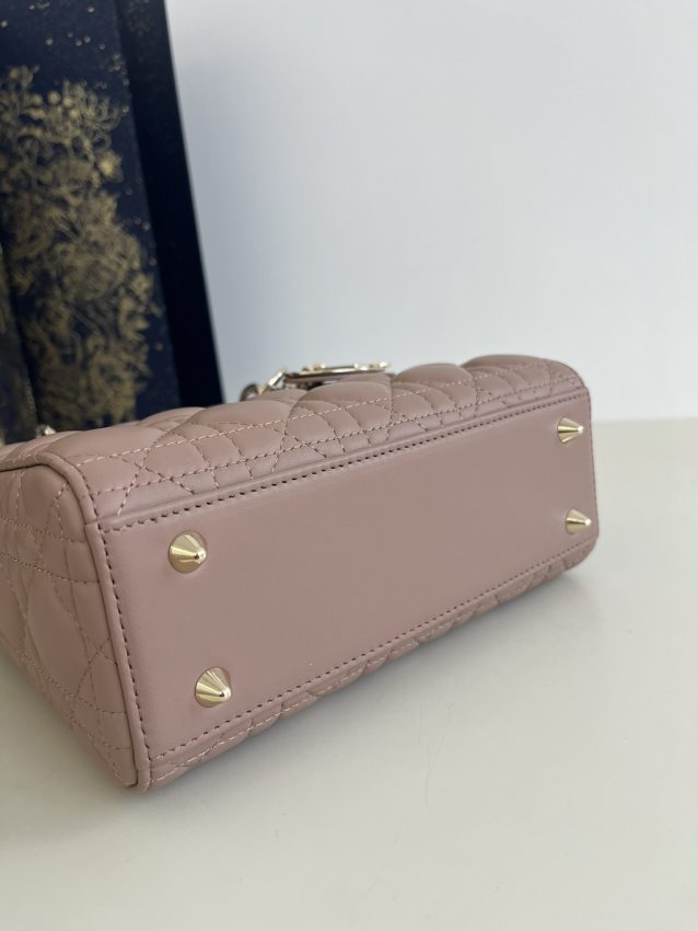 Replica Lady Dior Blush Pink ABC - top-rated replica designer bag
