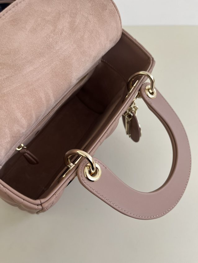 Replica Lady Dior Blush Pink ABC - authentic-look luxury purse replica