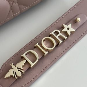 Replica Lady Dior Blush Pink ABC - 1:1 designer replica handbag