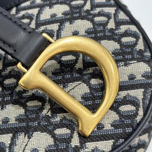 Replica Dior Saddle Bag Small CD Canvas - realistic designer-inspired fake bag