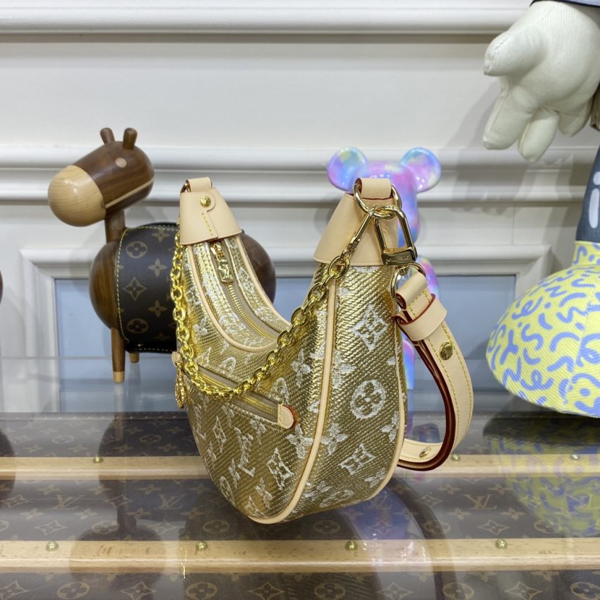 Replica Louis Vuitton Loop Golden Canvas - high-accuracy replica luxury purse