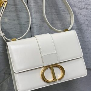 Replica Dior 30 Montaigne White - top-tier luxury replica shoulder bag