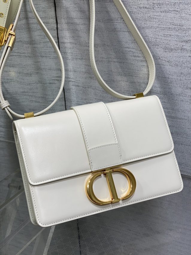 Replica Dior 30 Montaigne White - top-tier luxury replica shoulder bag
