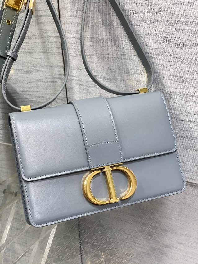 Replica Dior 30 Montaigne Blue - best quality luxury bag dupe