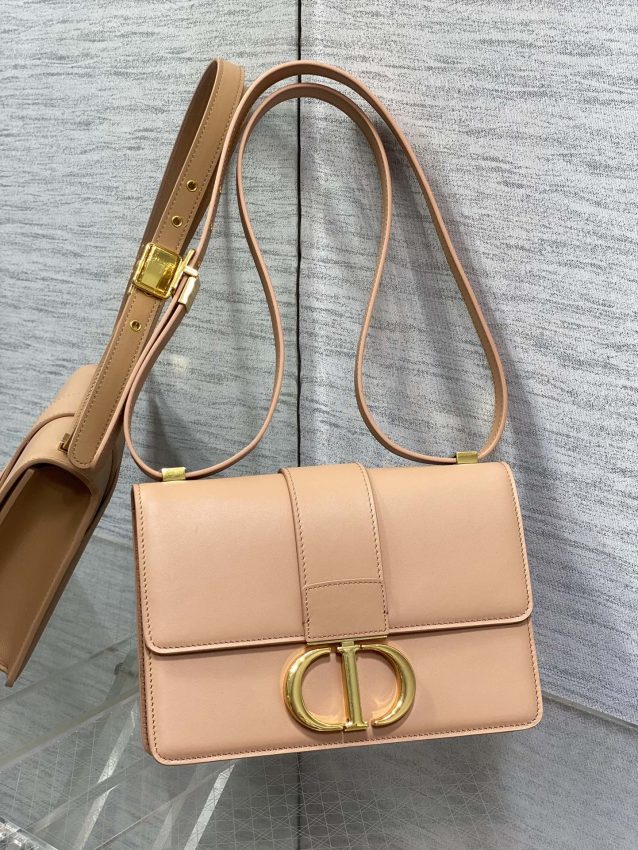 Replica Dior 30 Montaigne Apricot - 1:1 designer replica handbag