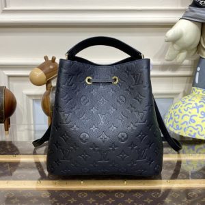 Replica Louis Vuitton Noe Bucket Black MM - ultra-realistic fake designer tote