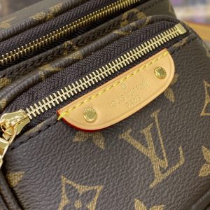 Replica Louis Vuitton Bumbag Mini Brown - top-tier luxury replica shoulder bag