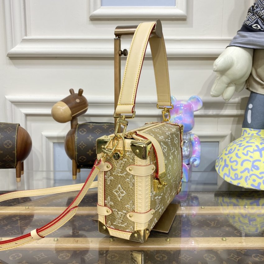 Replica Louis Vuitton Side Trunk Golden 2 Replica Louis Vuitton Side Trunk Golden - near-authentic luxury replica handbag