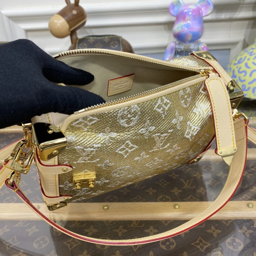 Replica Louis Vuitton Side Trunk Golden 6 Replica Louis Vuitton Side Trunk Golden - near-authentic luxury replica handbag