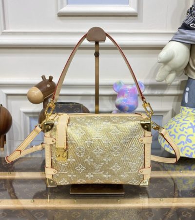 Replica Louis Vuitton Side Trunk Golden - high-accuracy replica luxury purse