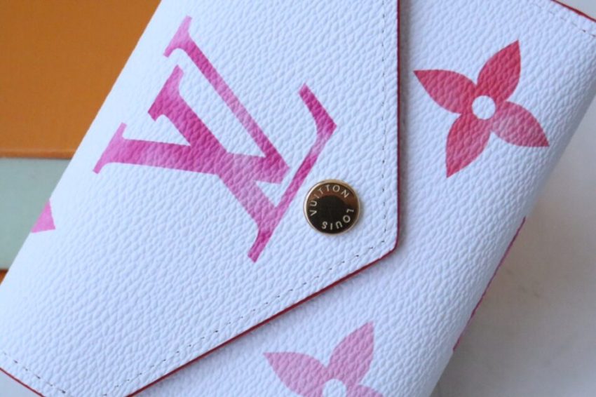 Replica Louis Vuitton Victorine Wallet White&Pink - premium-grade designer purse dupe