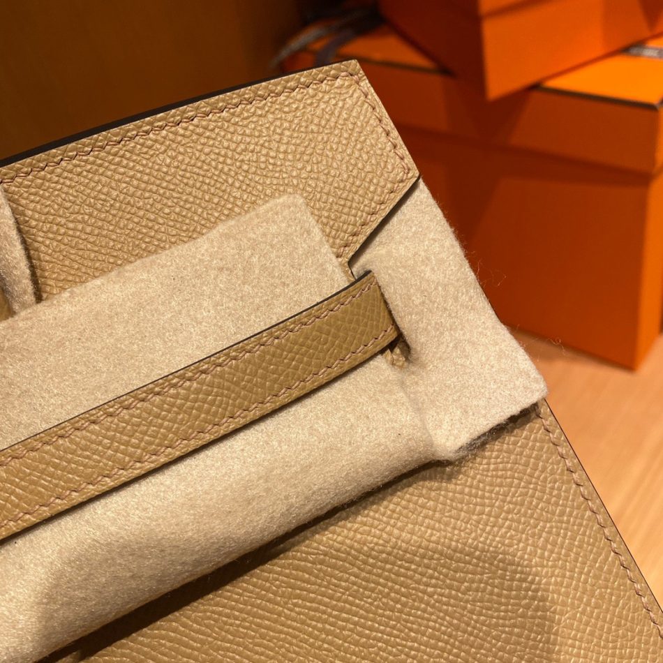 Replica Hermes Birkin Epsom Marsala Brown - high-end fake designer purse