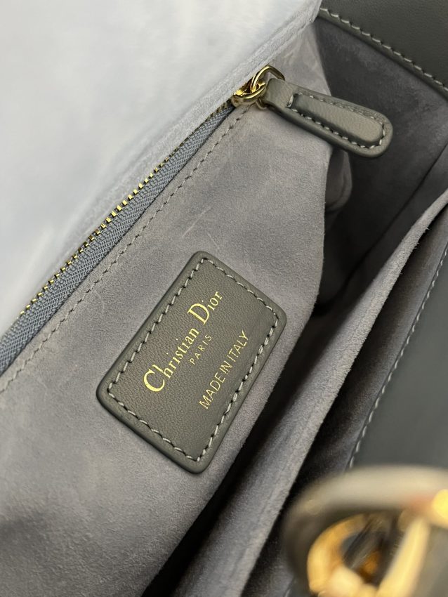 Replica Lady Dior Grey ABC - elite superclone designer purse
