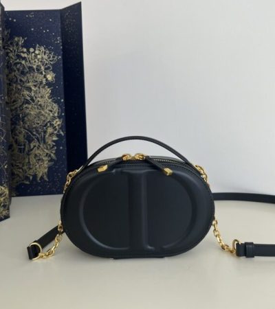 Replica Dior Signature Top Handle Black - elite superclone designer purse