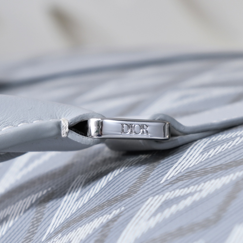 Replica Dior Lingot 50 Diamond Grey - best quality luxury bag dupe