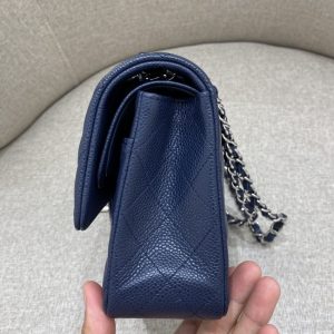 Replica CHANEL Classic Flap 25cm Sea Blue - best-selling designer handbag dupe