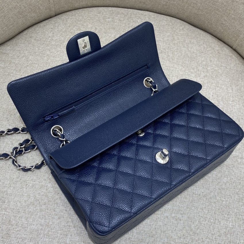Replica CHANEL Classic Flap 25cm Sea Blue - premium-grade designer purse dupe