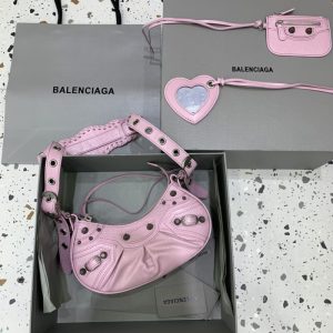 Replica Balenciaga Le Cagole Pink - premium 1:1 fake handbag model
