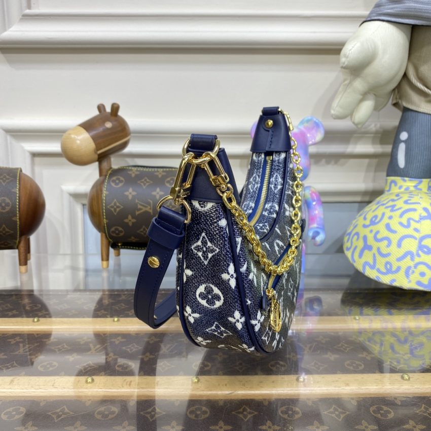 Replica Louis Vuitton Loop Denim Canvas - authentic-look luxury purse replica