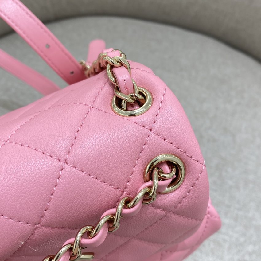 Replica CHANEL 23A Backpack Small Pink - top-tier luxury replica shoulder bag