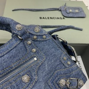 Replica Balenciaga Le City Denim - premium-grade designer purse dupe